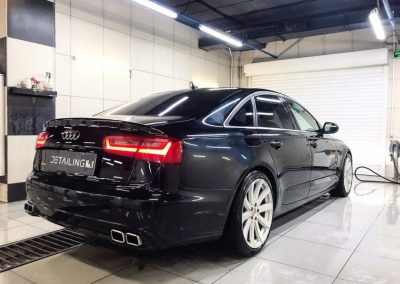 Audi A6 — двухфазная мойка автомобиля в Казани